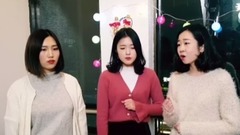 模仿翻唱 - Double J上海店新声乐老师与韩国学员合唱(尹钟信-喜欢)
