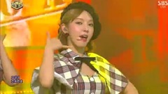 AOA,金雪炫(AOA),金澯美(AOA),申智珉(AOA),权珉阿(AOA) - Excuse Me 打歌舞台一秒换装混剪