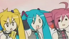 初音未来,重音teto,亚北音留,VOCALOID家族 - 马鹿～とりぷるばか～