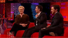 James McAvoy,Mark Ruffalo - James McAvoy和Mark Ruffalo骑单轮脚踏车