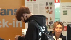 EXO - EXO Leaving Check In At Barcelona Airport