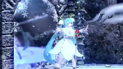 初音未来 - 白い雪のプリンセスは