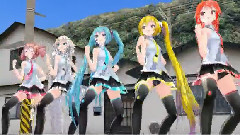 VOCALOID家族,初音未来 - 美脚戦隊スレンダー