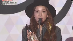 2NE1,Sandara Park - GAON CHART AWARDS 2NE1获奖 Dara Cut