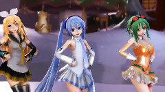 镜音双子,初音未来,gumi - 好き!雪!本気マジック