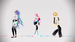 镜音双子,巡音流歌,初音未来 - Hurly Burly