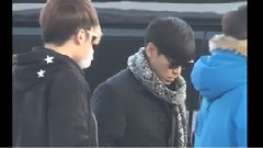 T.O.P(Bigbang),大声(BigBang) - Incheon Airport Heading To Fukuoka