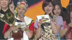 Amber(f(x)),咸慇晶(T-ara) - MBC Music Show!Champion