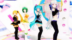 初音未来,亚北音留,gumi,VOCALOID家族 - 有頂天LOVE