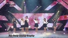 A Pink - Mr.Chu - KBS音乐银行现场版 中文字幕 14/04/04 (Charmmy37d)