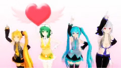 初音未来,gumi,亚北音留,VOCALOID家族 - 有頂天LOVE