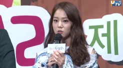 Kara - UPTV Drama Came! Barley Field Press conference