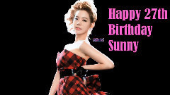 少女时代,Sunny(少女时代) - Happy Birthday