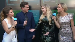 Meghan Trainor,Charlie Puth - 2015BBMA Meghan Trainor Charlie Puth Red Carpet采访