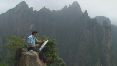 音乐短片 - 泼墨黄山(一)