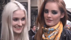 Fashion Show - Fashion Week Paris 2015-2016 Exit Jean Paul Gaultier
