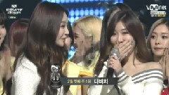 Davichi - 一位 & 安可 - Mnet M!Countdown 现场版 15/02/05