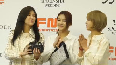 AOA - 酉奈 & 草娥 & 惠晶参加赵在允婚礼