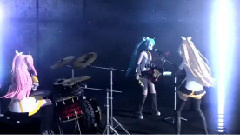 镜音双子,巡音流歌,初音未来 - アンハッピーリフレイン