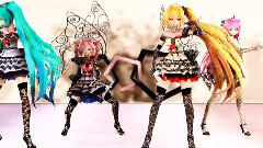 亚北音留,巡音流歌,重音teto,初音未来 - Sweet Devil(colate remix)