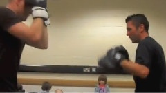 Westlife - Nicky On The Pads With WBC Champ Wayne McCullough