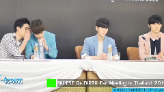 NU'EST - Press Con NU'EST Fan Meeting In Thailand 2015