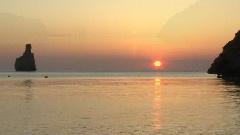 音乐短片,风景 - 西班牙伊比沙岛海滩