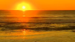 Sunrise Over The Ocean