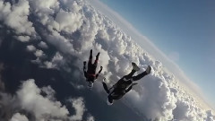 音乐短片 - 极限跳伞 天空中自由飞翔