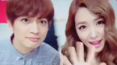 崔珉豪(SHINee),Tiffany(少女时代),SHINee,少女时代,SM Town - Tiffany Instagram 崔珉豪Cut