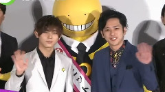 Hey! Say! JUMP,岚 - <暗杀教室>初日舞台会见 15/03/23