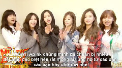A Pink - Apink Greetings For Music Bank In Ha Noi 2015