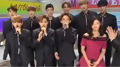 EXO - SBS人气歌谣 待机室采访Cut