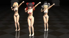 东方project - にがもんちゃんをボインボインにしてみた