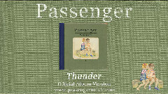 Passenger - Thunder