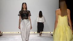 Fashion Show - Monique Lhuillier Spring Summer 2015