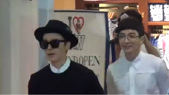 Super Junior - < The ELAND Group 衣恋> 登台记者会Part3 二帅出场