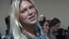 Fashion Show - Michael Kors Front Row Spring 2015