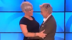 Pink - On Ellen For Ellen's Birthday!