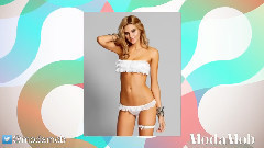 欧美群星 - Kate Upton Models Chrissy Teigen's Bridal Bikinis