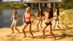 舞蹈视频 - Готини мацки играят яко на плажа Dance Twerk