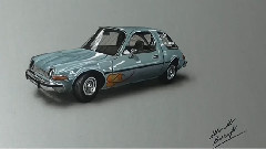 音乐短片 - Drawing The Mirth - Mobile, Wayne's World AMC Pacer