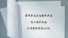 SS501 - ss501的三行情书