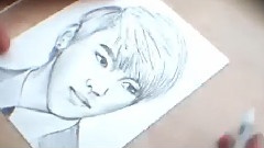 EXO-M - 大师教你画 Tao & Kris