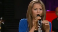 Miley Cyrus - The Climb AOL Music Sessions