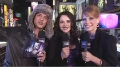 Selena Gomez,Demi Lovato - New Years Eve in New York City