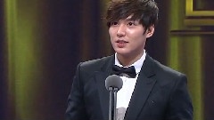 李敏镐 - 2011SBS.Drama.Awards.男子最佳演技奖获奖感言