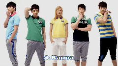 2AM,Kara,郑妮可 - KAPPA 2012 Summer 代言 2AM & 妮可