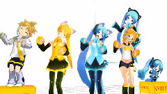 初音未来,镜音双子,亚北音留,VOCALOID家族 - ぴーなっつ!