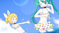初音未来,镜音双子 - サマーアイドル